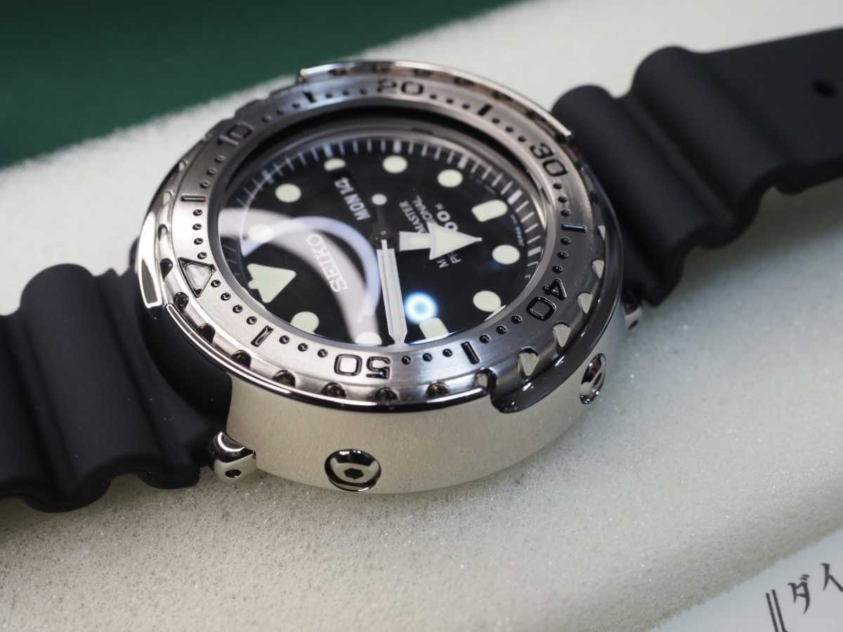 新品未使用 SEIKO PROSPEX SBBN033 マリーンマスター ツナ缶 飽和潜水