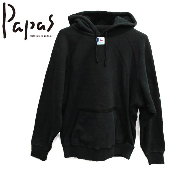PaPaS （パパス ）フード付きトレーナーパーカー (M)パパス Papas 