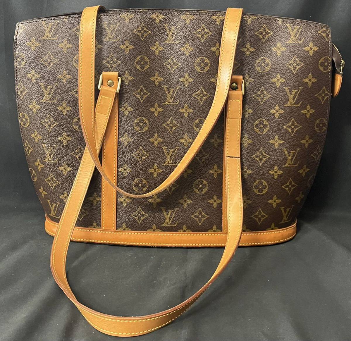 △ LOUIS VUITTON ルイ・ヴィトン　バビロン　M51102 モノグラム VI0915ハンドバッグ　トートバッグ　ブラウン　現状品