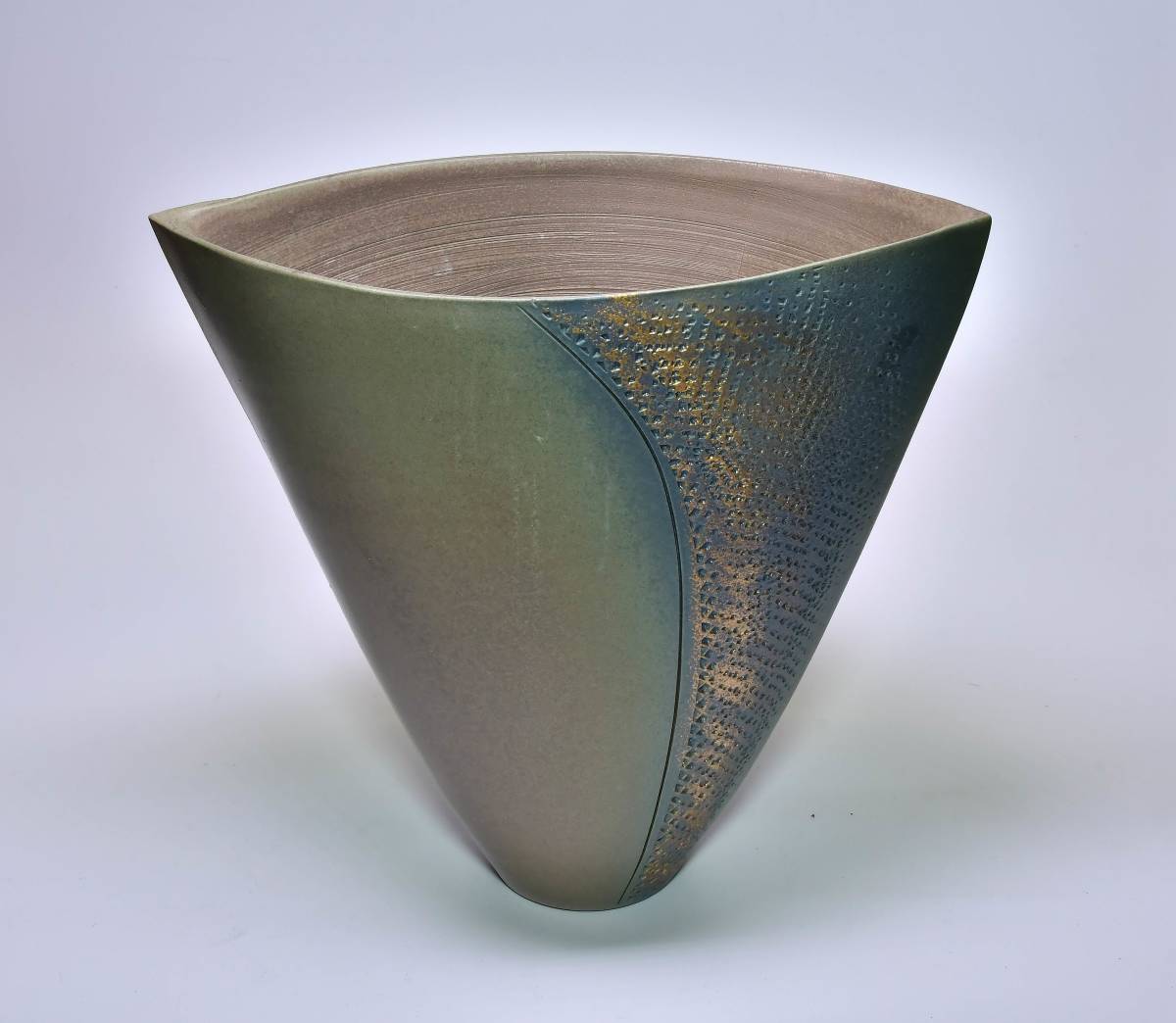 池坊 立華 リバーシブル花器 展示品未使用 池坊 花器 立花 赤絵 庄三 象