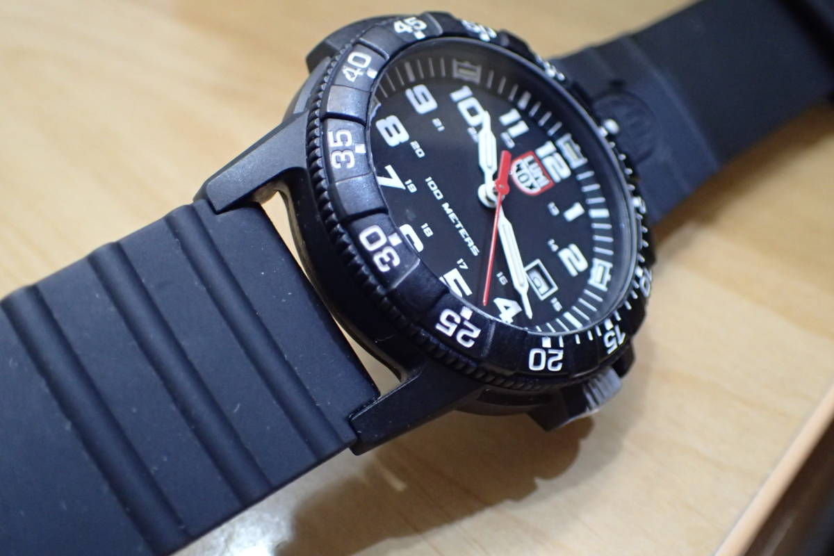 正規/美品 ◇ルミノックス/LUMINOX 0320-1gbq-H-3LX シータートル 