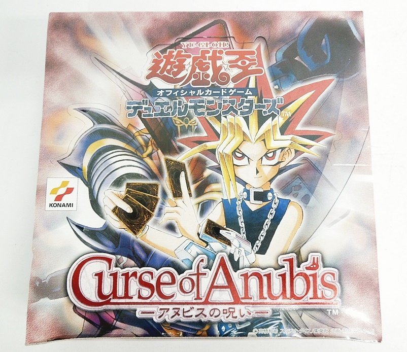 ▼ (11) ※未開封※ 遊戯王 オフィシャルカードゲーム デュエルモンスターズ カース ・オブ・アヌビス BOX ボックス アヌビスの呪い