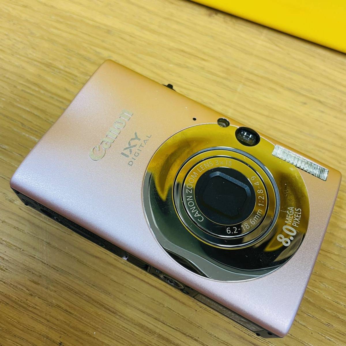 動作品 超美品 IXY DIGITAL 20 IS キャメル 即日発送 Canon デジカメ 