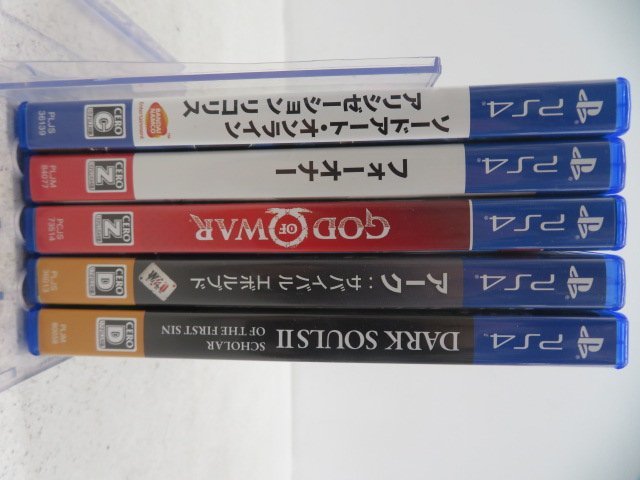 PS4】Playstation4 ソフト8本セット ジャンク品 プレイステーション4