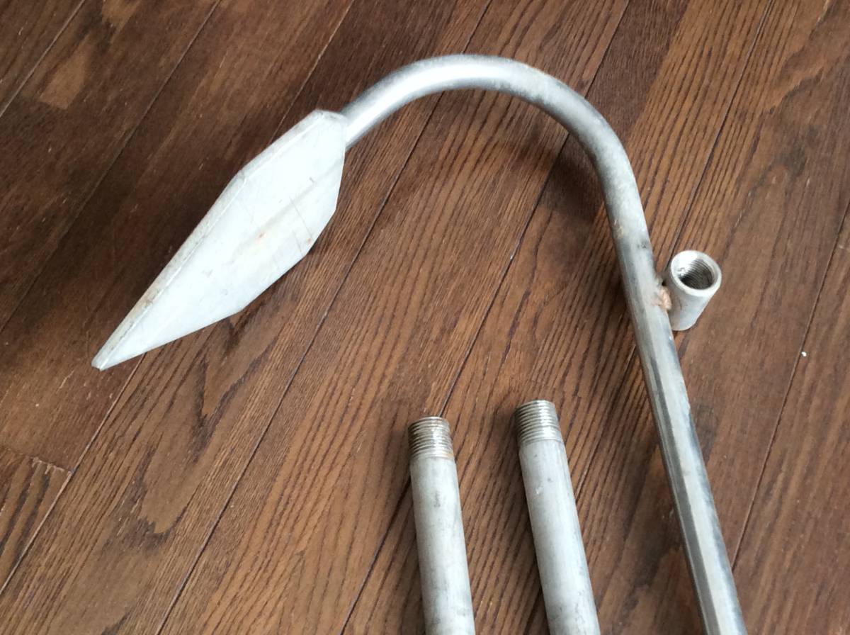 中古☆船のイカリ（ステンレス製） 長期保存品の為、汚れなどの使用感 