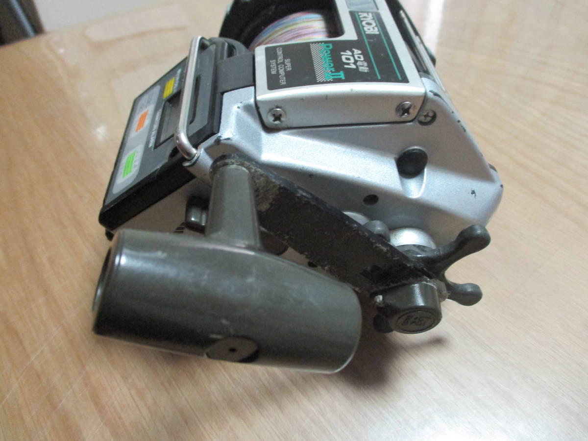 リョービ AD 電動 101 パワーⅡ ジャンク品として 大型リール 12V