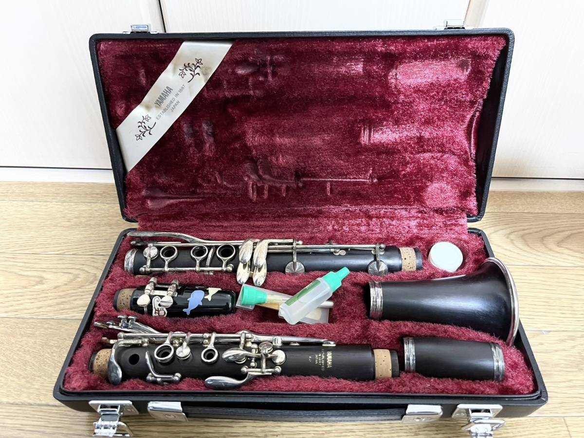 中古品】YAMAHA クラリネット ESTABLISHED YCL-452 本体 収納ケース 