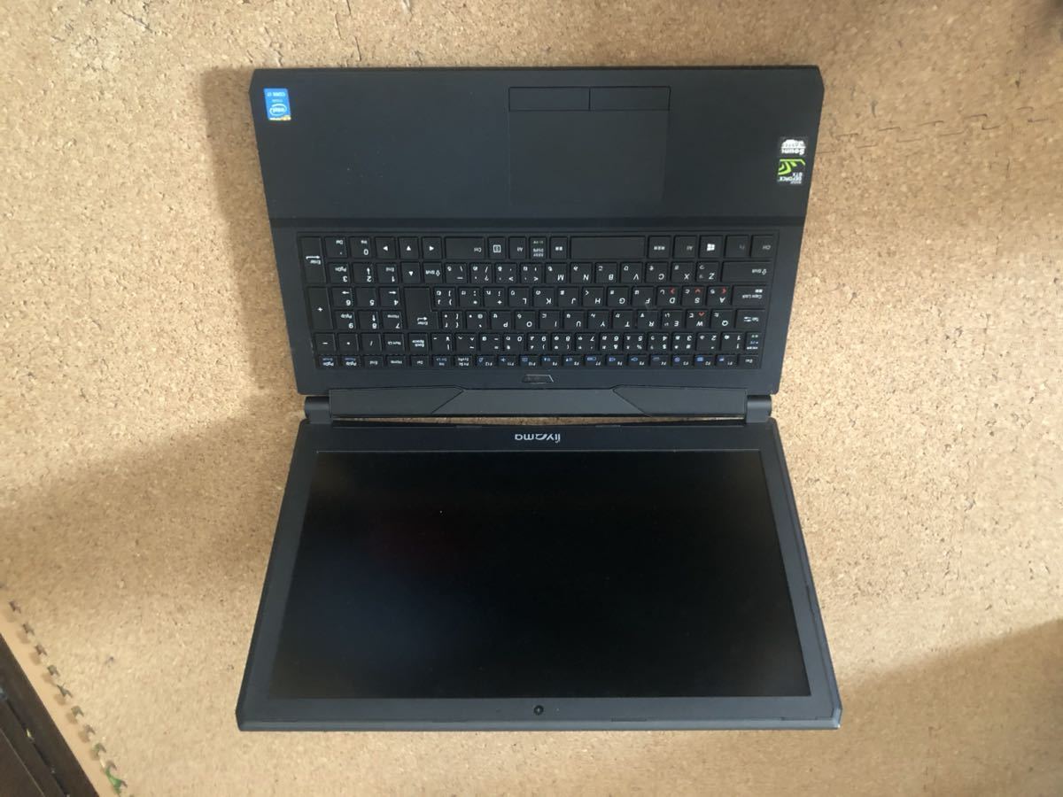 【ジャンク】通電○ ゲーミングPC Iiyama GPU GeForce GTX 960M 搭載 Corei 7ゲーミングノート