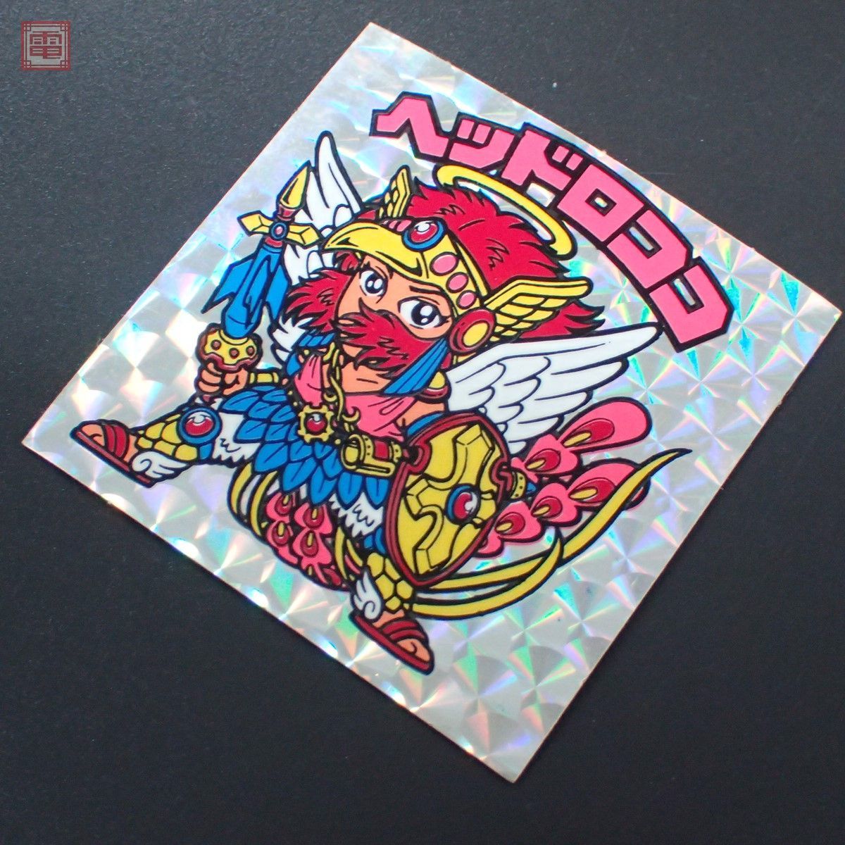 旧ビックリマン 9弾 ヘッドロココ 逆扇 当時物 マイナーシール(ヘッド