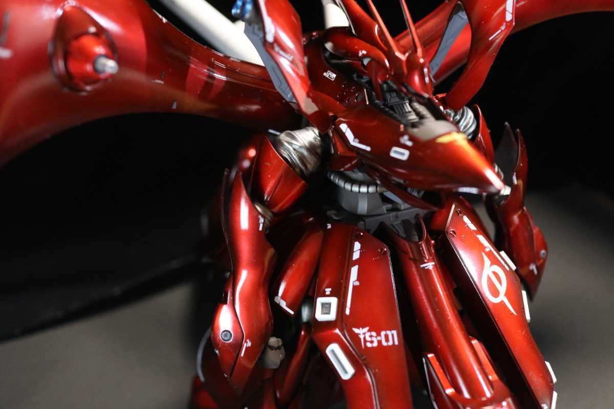 RE 1/100 ナイチンゲール グラデーション キャンディ塗装 ガンプラ HG1