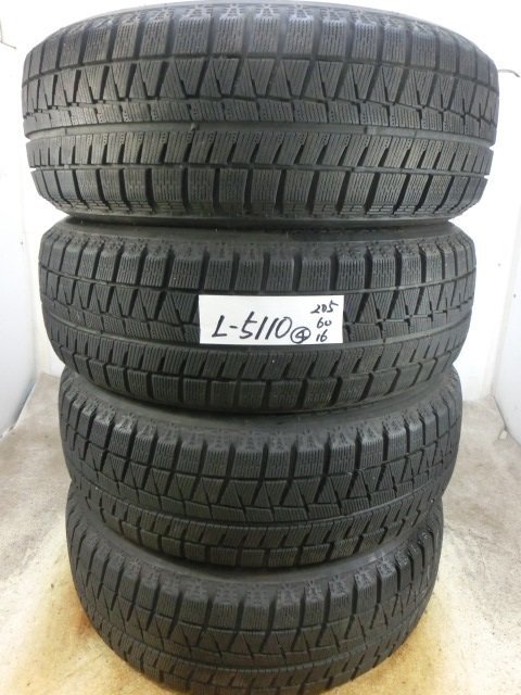 L-5110 中古スタッドレス ブリヂストン ICE PARTNER 2 205/60R16 92Q