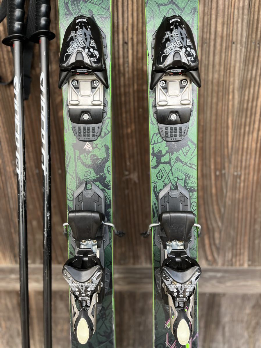 良好☆セット】K2 エクストリーム Extreme Skis（169cm）＋MARKER