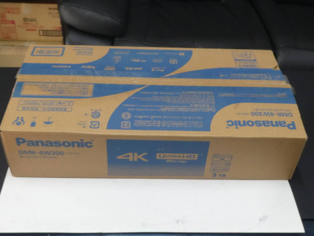 使用少 パナソニック ブルーレイディスクレコーダーDMR-4W300 3TB 4Kチューナー内蔵 ULTRA HD ブルーレイ 元箱有