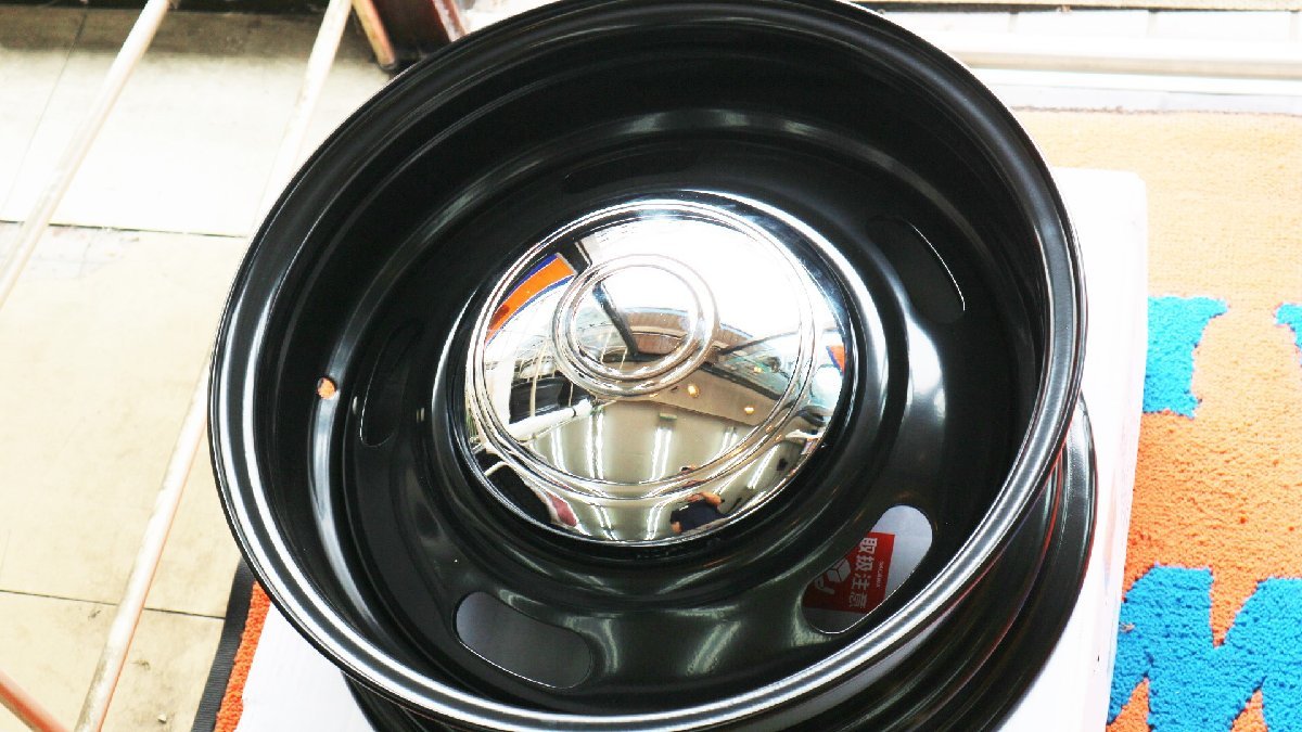 送料無料４本セット JWL-T規格ジムニーシエラ オールドカントリー スチール ブラック OLD COUNTRY 139-5H 16×6.0J-5 PCD139.7/5H JB74