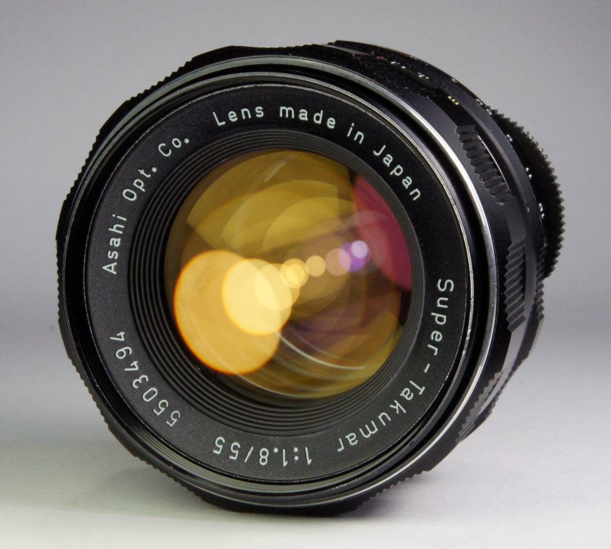 【分解整備済】Super Takumar 55mm f1.8 前期 #372 55mm 分解整備・実写確認済 F1.8 希少な前期型！Super 55mmf1.8