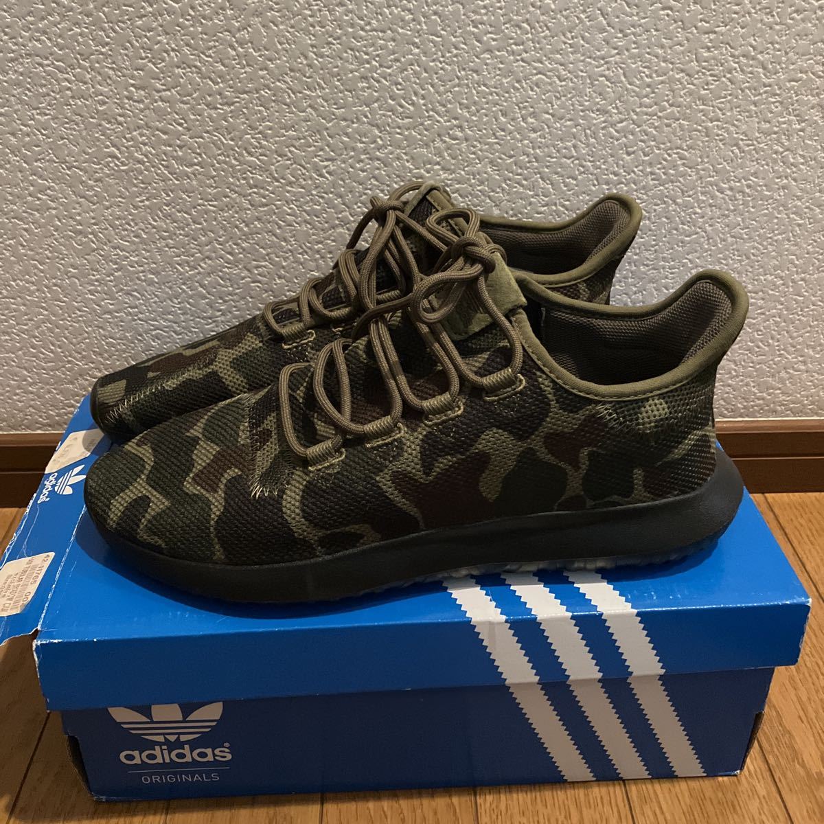 adidas originals TUBULAR SHADOW 10 28cm カモ 日本未発売 CP8682 Yeezy似 camo レアモデル