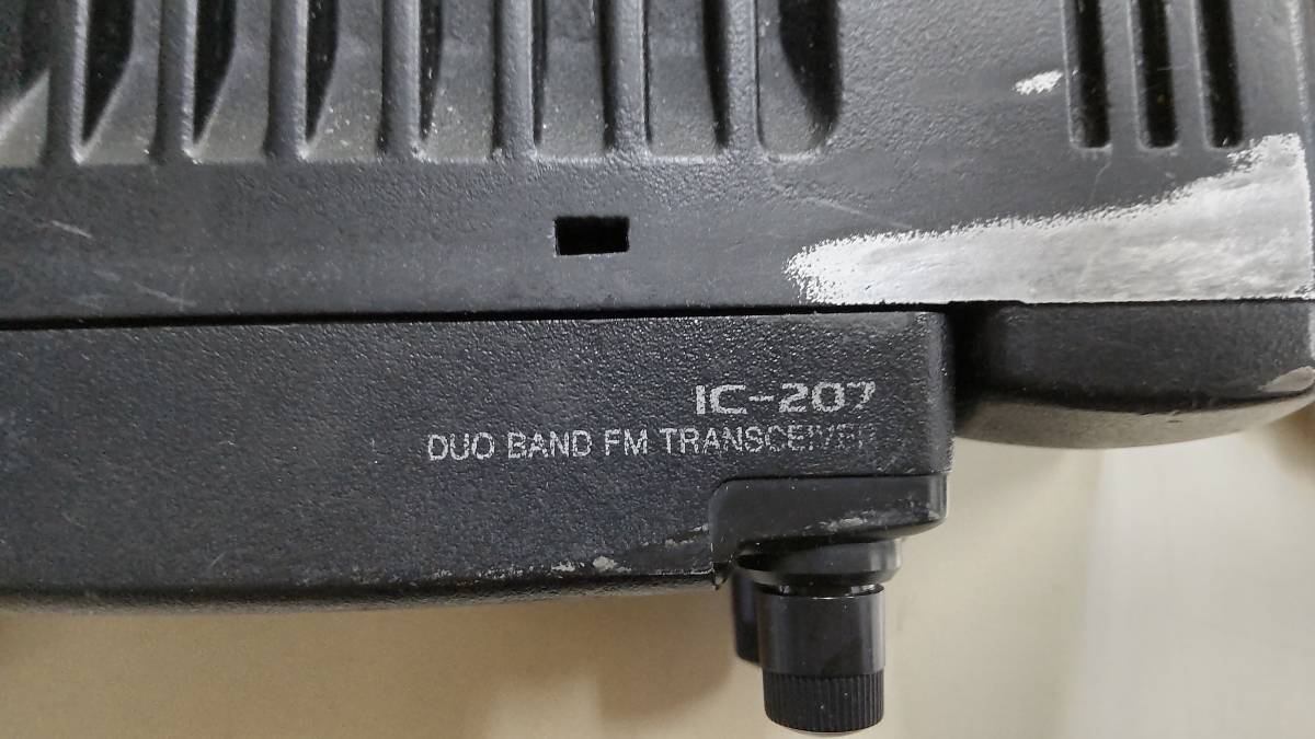 ICOM IC207J(20W) 144/430MHzデュアルバンダー 中古 【公式通販】