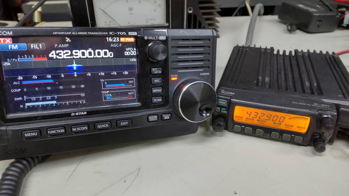 ICOM IC207J(20W) 144/430MHzデュアルバンダー 中古 【公式通販】