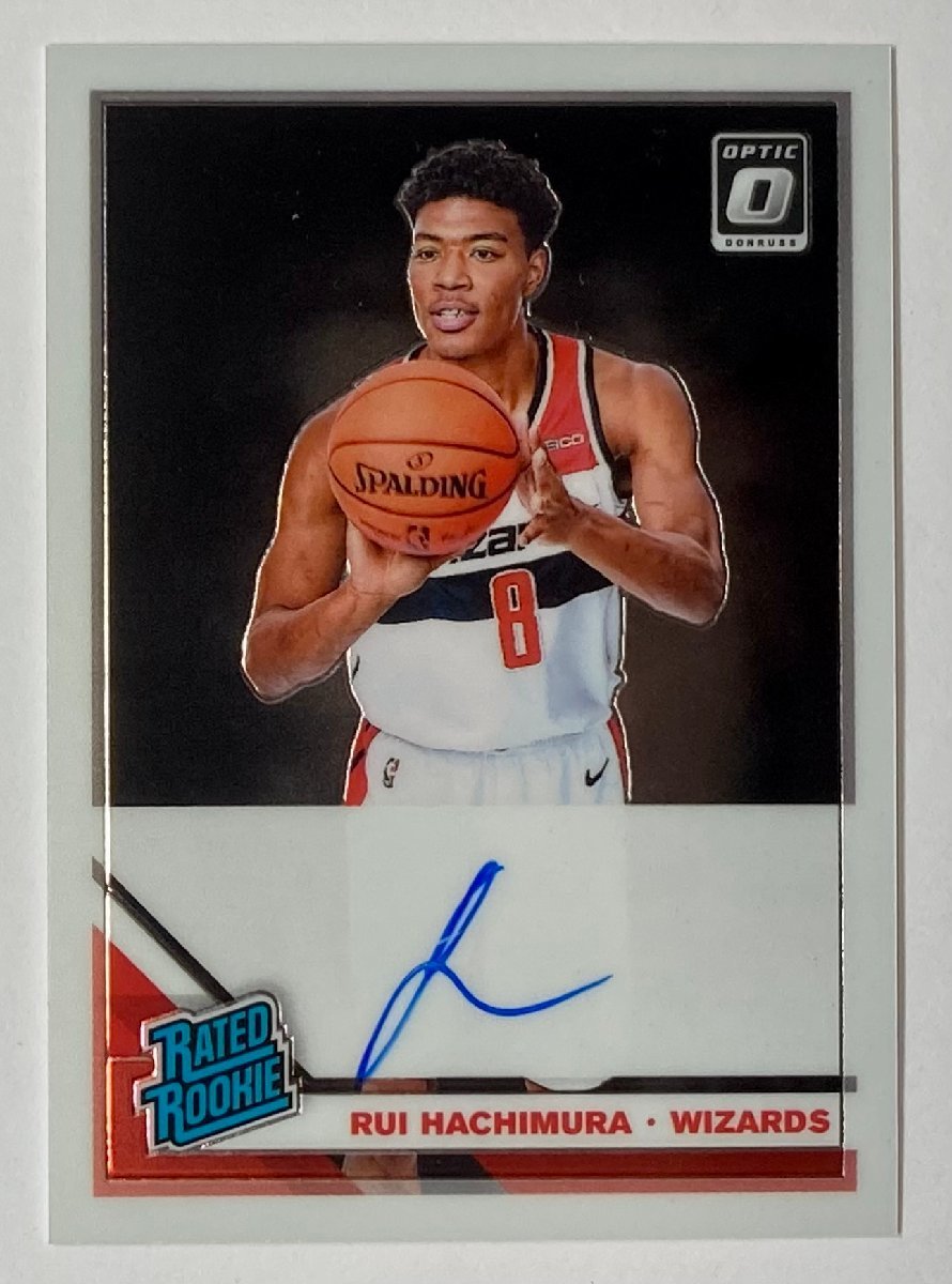 Panini Donruss RC ルーキー 八村塁 直筆サインカード 2019-20 八村塁 Panini Rui 175枚限定八村塁直筆ルーキーサイン実使用