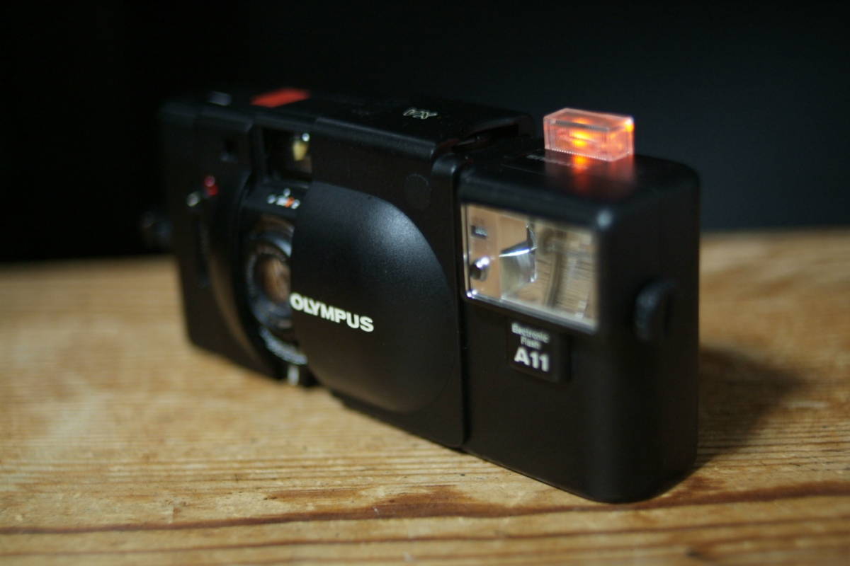 OLYMPUS XA (A11 Electric Flashセット） ジャンク品 OLYMPUS XA (A11