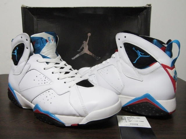 2010 NIKE AIR JORDAN 7 RETRO ORION BLUE 304775-105 US9.5 ナイキ エアジョーダン レトロ オリオンブルー 極美品