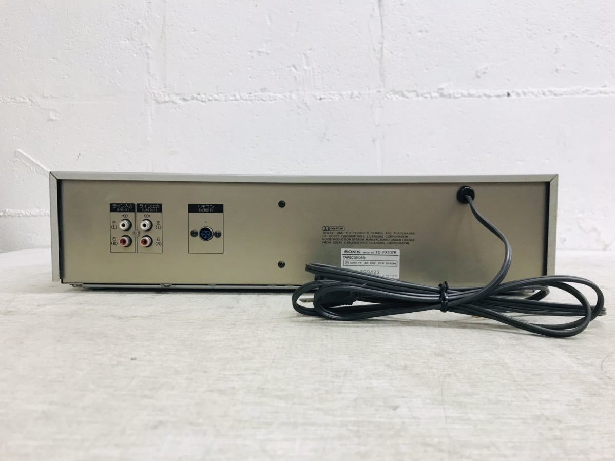 SONY TC-FX705 カセットデッキTC-FX705修理品動作OK｜Yahoo!フリマ（旧