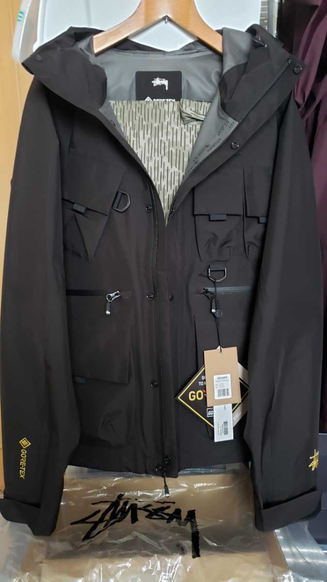 美中古 21SS Stussy GORE-TEX WADING SHELL jacket ステューシー 