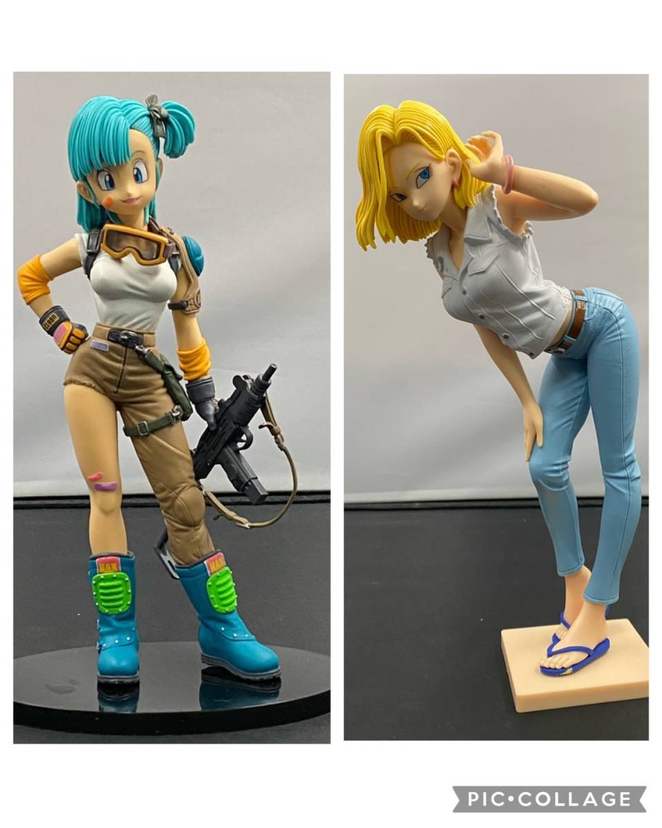 ●○バンプレスト 造形天下一武道会 ブルマ GLITTER&GLAMOURS 18号 一番くじ 下位賞 いろいろまとめて○●