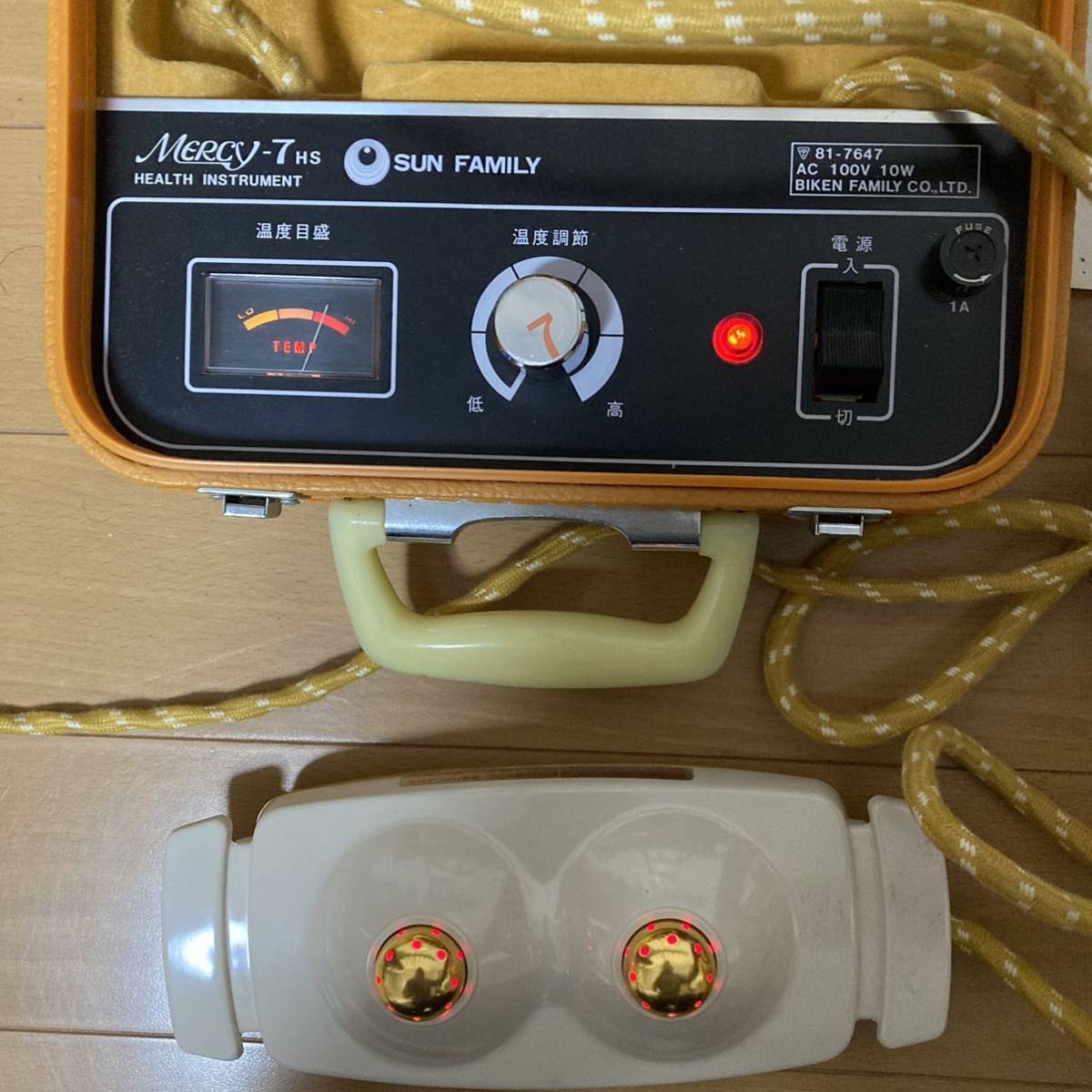 完品 サンファミリー Mercy-7HS マーシーセブン 作動確認済 昭和レトロ