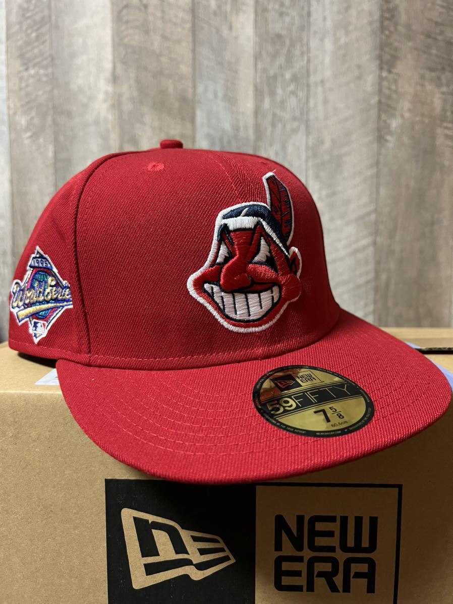 大 激レア 激安スタート 品 NEW ERA インディアンス 59FIFTY サイズ75