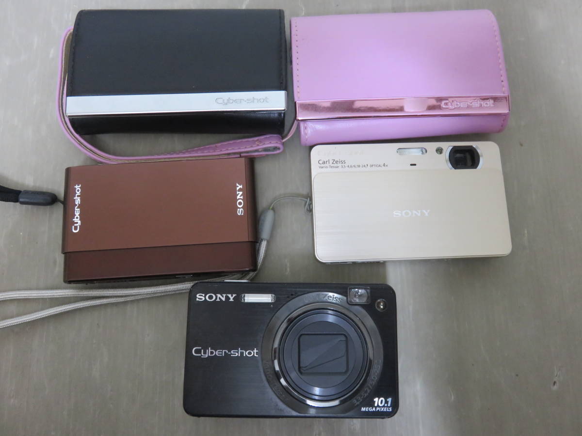 550☆カメラ まとめ SONY Cyber-shot DSC-W170/DSC-T700/DSC-T77