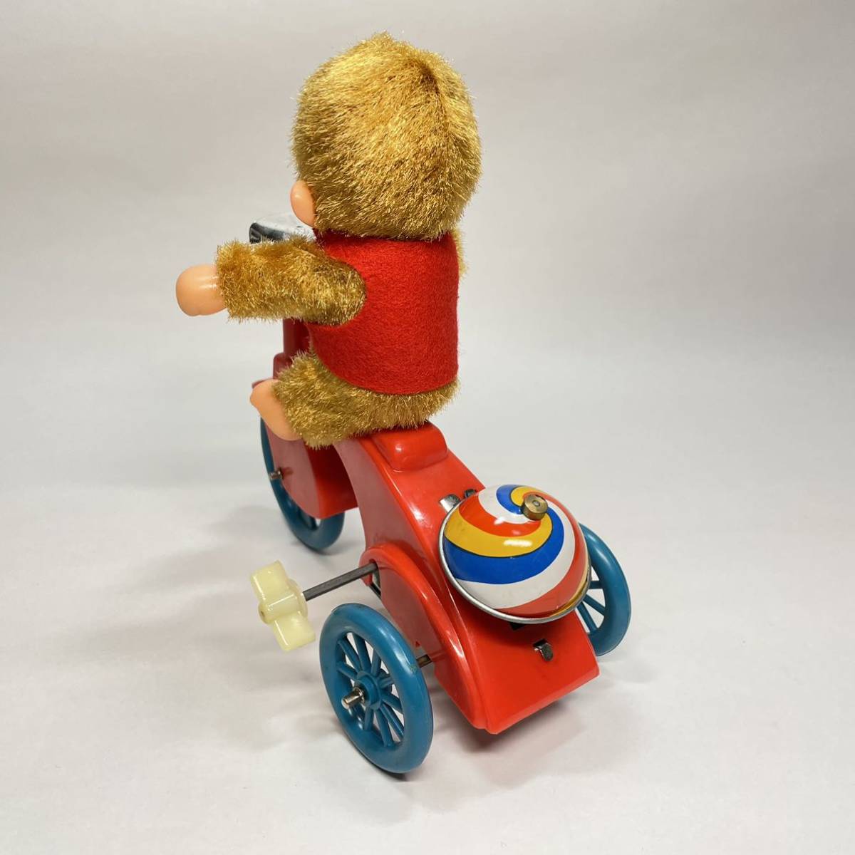 当時物 おさるさん 三輪車 ゼンマイ ブリキ マスダヤ 増田屋 昭和
