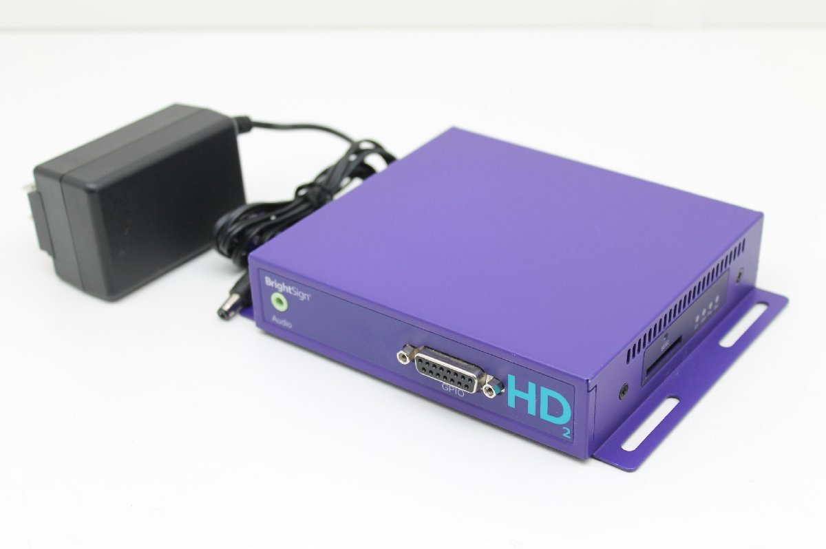送料無料】 中古品 BrightSign HD222 デジタルサイネージプレーヤー 送料無料】 中古品 BrightSign HD222 デジタルサイネージプレーヤー