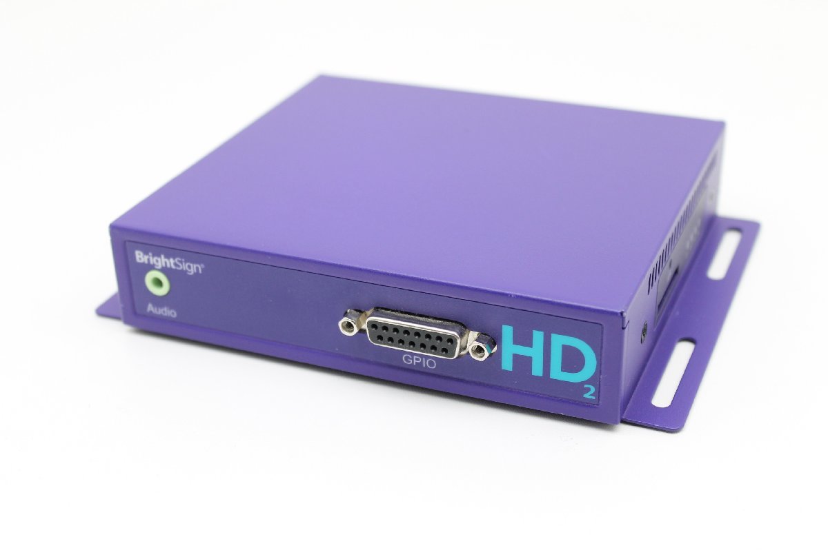 BrightSign HD222 国内正規品、中古美品 送料無料】 中古品 BrightSign HD222 デジタルサイネージプレーヤー