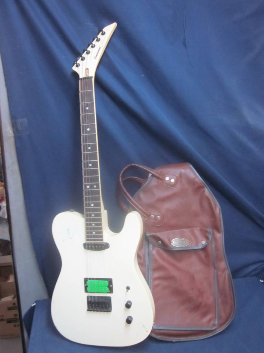 【H094】FERNANDES フェルナンデス LIMITED EDITION リミテッドエディション ギター　エレキギター　ソフトケース付き　音出し確認済み