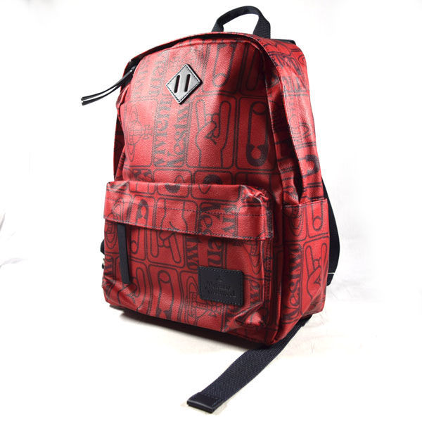 ■ ヴィヴィアンウエストウッドマン TAGS リュック バックパック PVC レッド (0990009535)