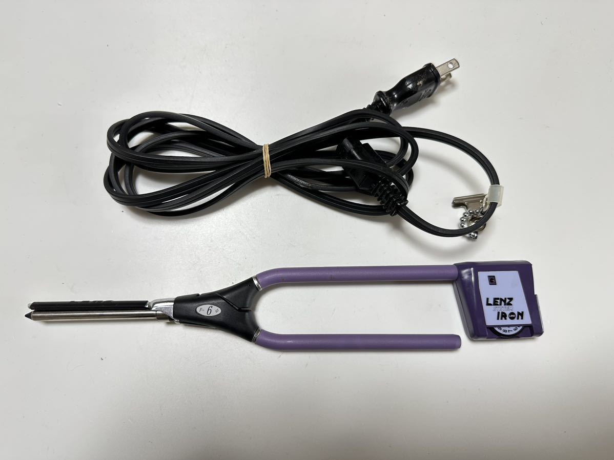 レンツ システムアイロンF-6マル 美容家電 LENZレンツ丸アイロン F-6