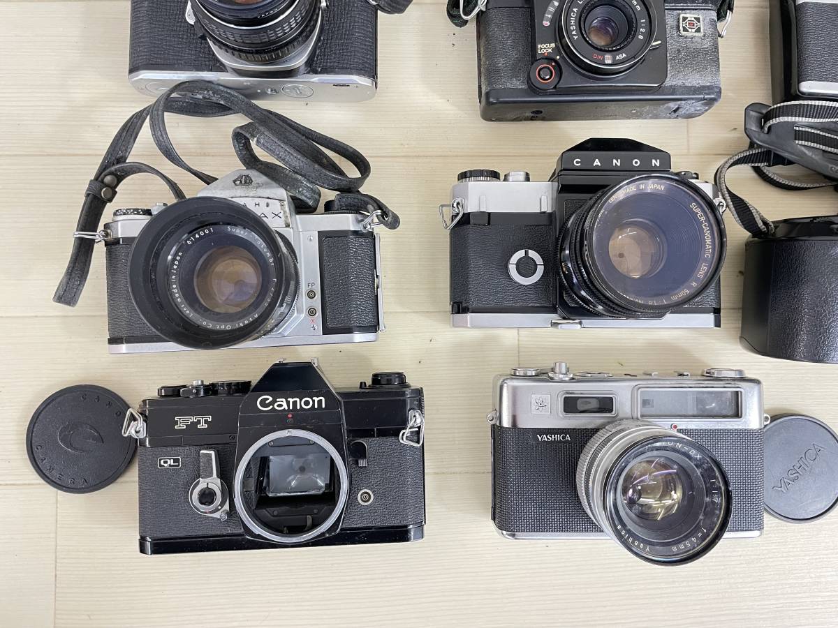 ☆一眼レフカメラ 鉄 動作未確認 まとめ売り 管B【11点 まとめて