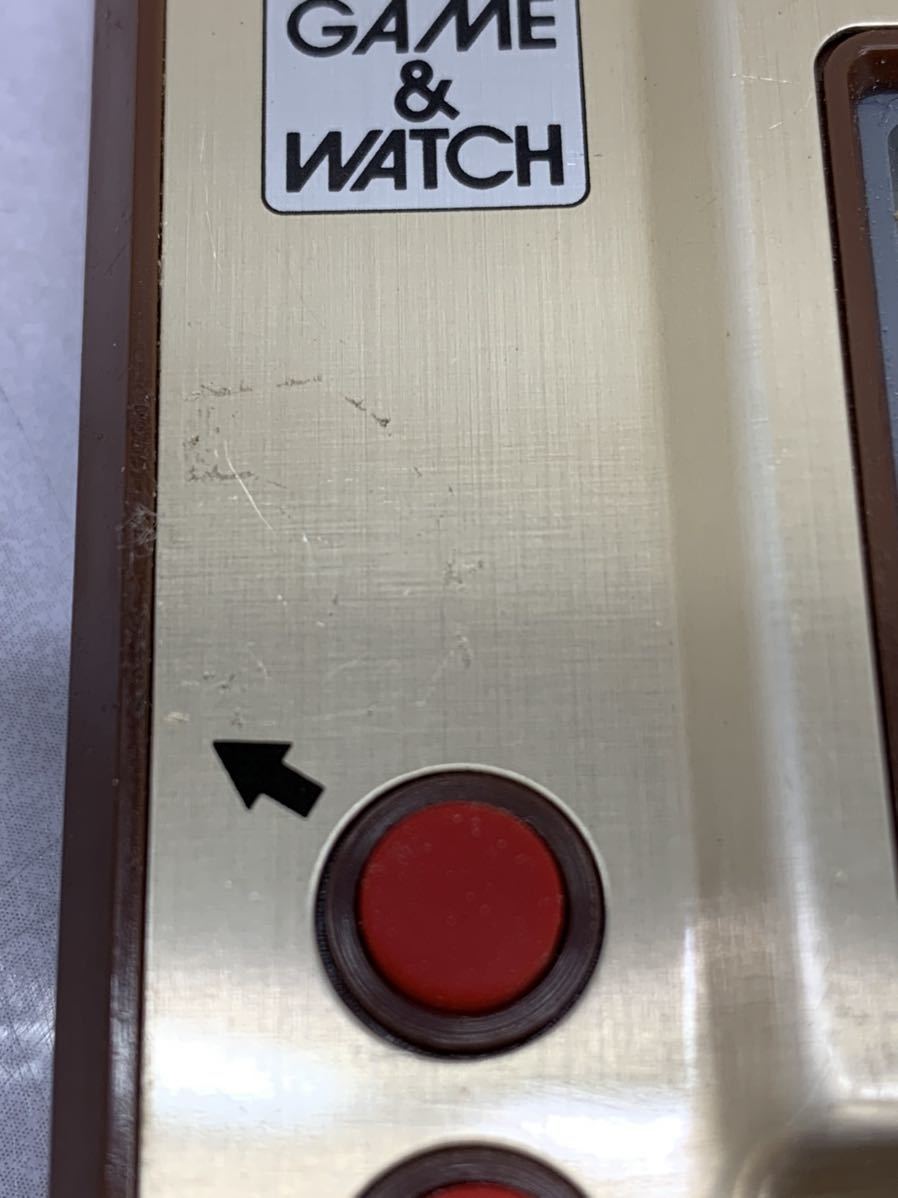 Nintendo/任天堂/GAME&WATCH/ゲーム&ウォッチ/ゲームウォッチ/MANHOLE/マンホール/MH-06/アラーム付 /液晶漏れなし/動作確認済/GOLD 