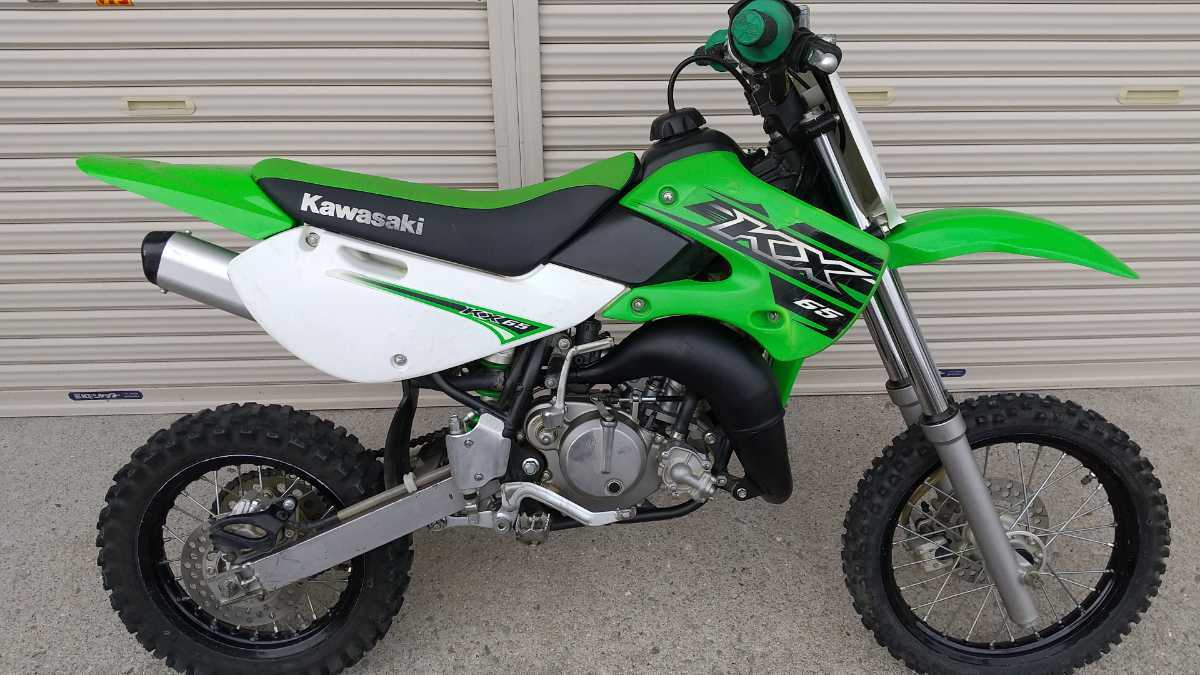 カワサキ KX65 2015年式 キッズモトクロス 大阪 実動 オフロード 検 