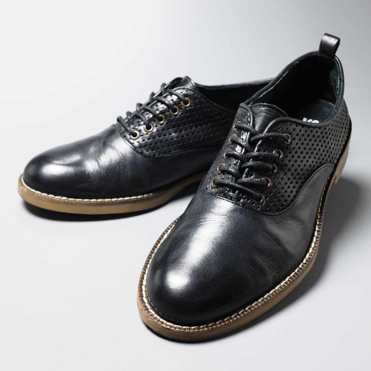 TF3332//*スウェア/SWEAR*CHAPLIN12/メンズ41/パンチングレザー 