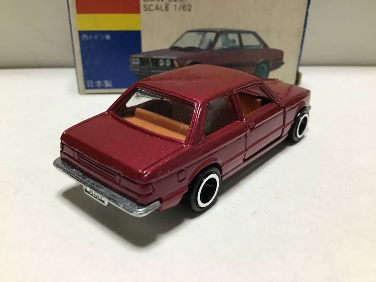 トミカ 外国車シリーズ 青箱 F43 BMW 320i 日本製 一般輸出仕様 ワイン 