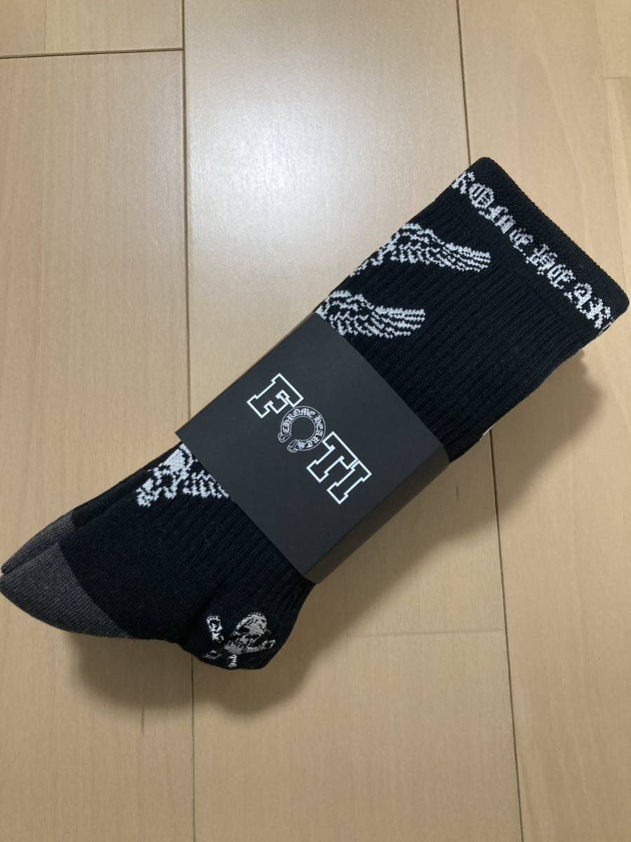 CHROME HEARTS クロムハーツ FOTI スカル ソックス JOE FOTI SOCKS 3P 靴下 3色セット M