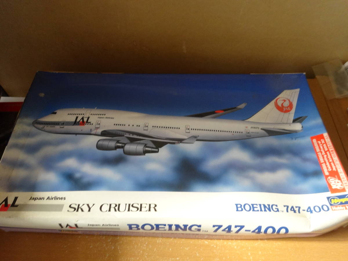 ハセガワ 1/200 JAL 日本航空 747-400 100th 日本航空 1⁄200