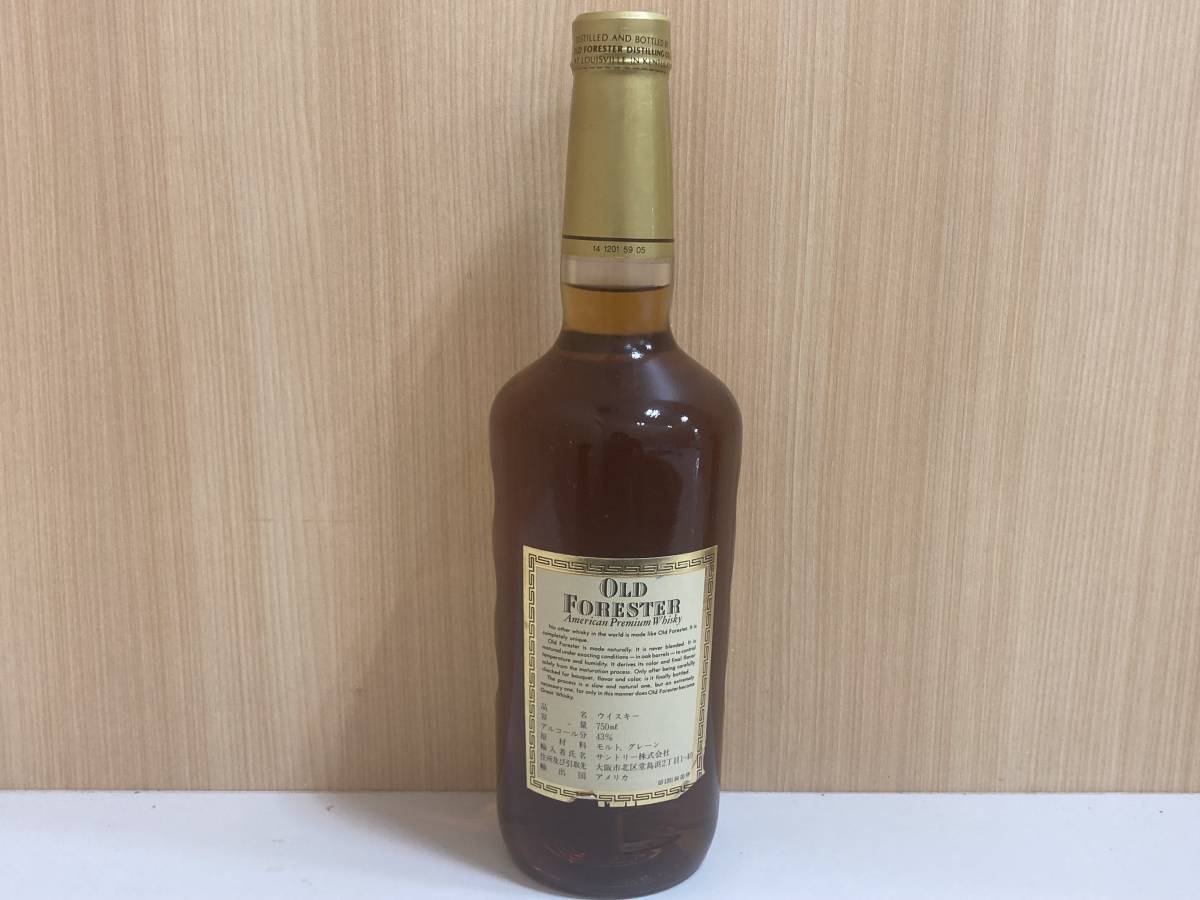 得価，2025 ☆未開栓 OLD FORESTER オールドフォレスター ウイスキー