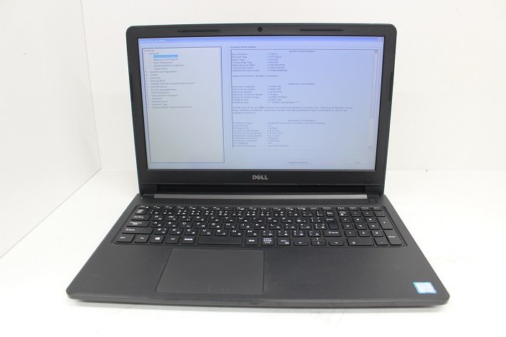 現状 Vostro 15 3568 第6世代 Core i3 6006U /4GB/15.6インチ/Wi-Fi/USB3.0/Win10モデル☆