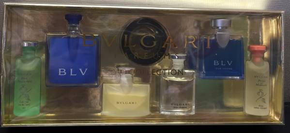 STT183 BVLGARI ミニ香水セット PARUFUMS THE COLLECTION