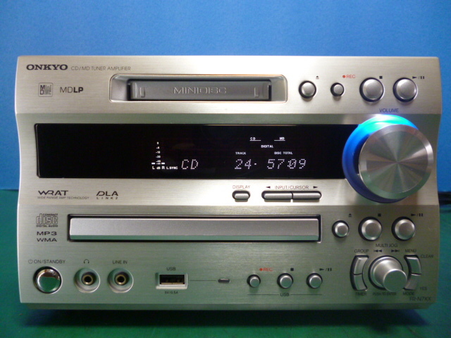オーディオ機器 ONKYO FR-N7XX(D)完動品 動作好調 ピックアップ交換整備