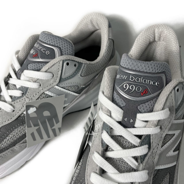 1円 売切 正規 new balance ニューバランス M990GL6 990v6 スウェード USA製 スニーカー US限定 D/US9 ...