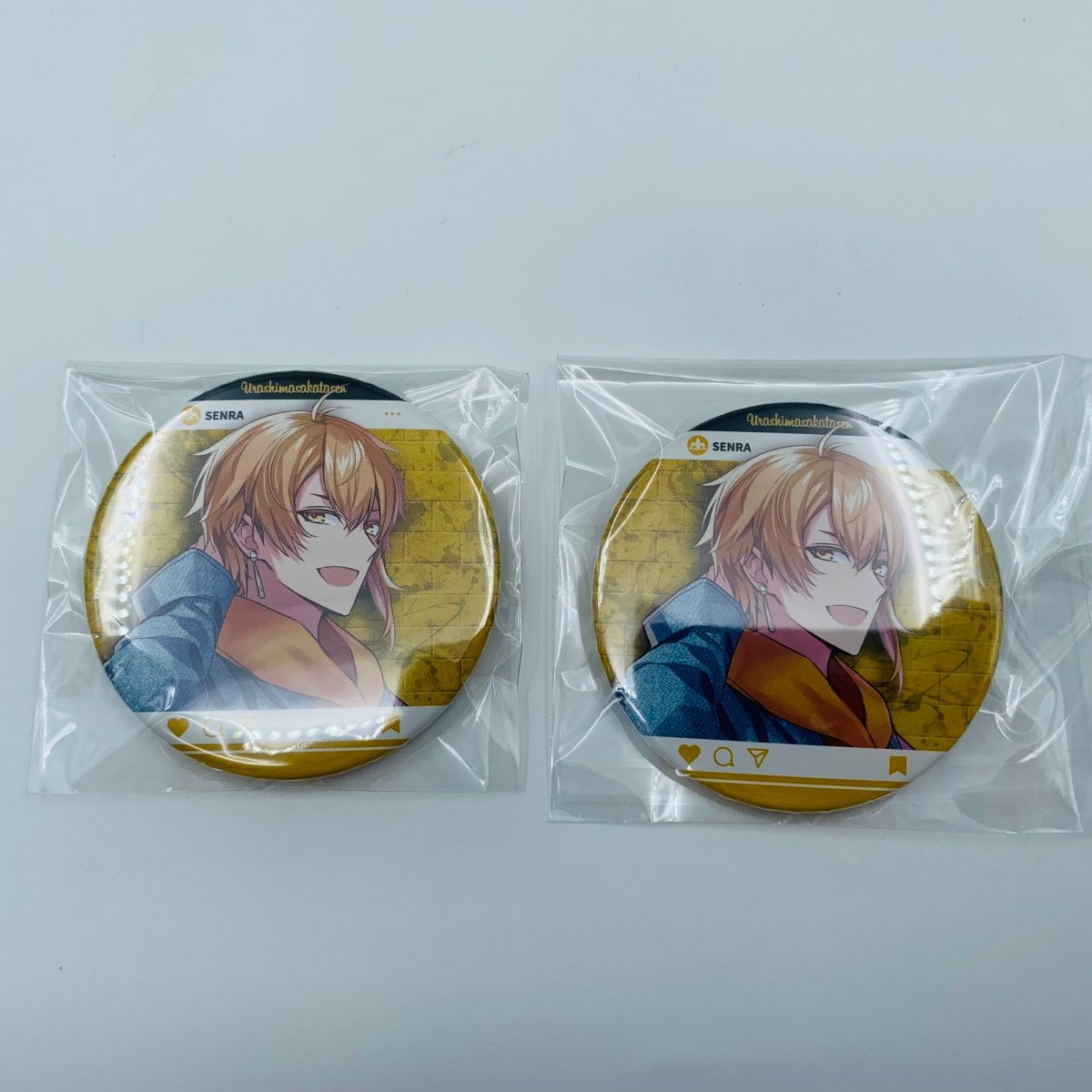 中古品 浦島坂田船 SUMMER TOUR 2022 Toni9ht 缶バッジ センラ 